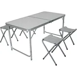 Mojawo Campingtisch Set Aluminium