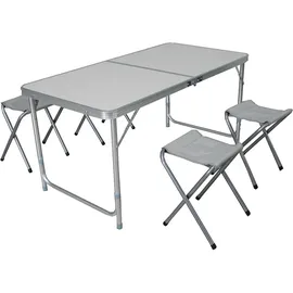 Mojawo Campingtisch Set Aluminium