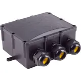 ShiverPeaks ®-BASIC-S--Netzwerk-Outdoor Kabelverbinder Box, IP68, 1x3