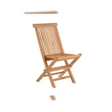 Möbilia Gartenstuhl 2er-Set 47 x 57 x 89 cm natur