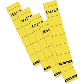 Falken Rückenschilder 11286879 Gelb 36 x 190 mm 10 Blatt
