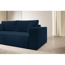 Selsey Schlafsofa Mit Bettzeugbehälter 257 cm, In Dunkelblau