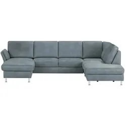 Mein Sofa bold Wohnlandschaft  Veit ¦ blau ¦ Maße (cm): B: 305 H: 90 T: 200.0