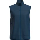 Icebreaker Herren 300 RealFleece Descender Weste (Größe S, blau)