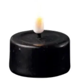 Deluxe Homeart Teelichter 4,1 cm 2 St. schwarz
