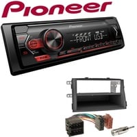 Pioneer 1-DIN Autoradio USB AUX Android Einbauset für KIA