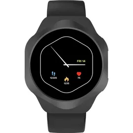 Canyon Hexagon 88 BT 45 mm Kunststoffgehäuse Schwarz Sportarmband Schwarz M