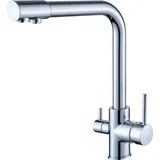 BieTal BT-301 3-Wege Küchenarmatur Chrom