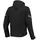 Rusty Stitches Liam Wasserdichte Motorrad Textiljacke schwarz