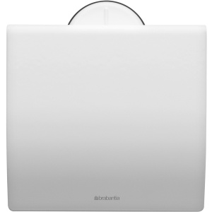 Brabantia Profile-Serie Toilettenpapierspender, Korrosionsbeständige Toilettenpapierhalterung ideal für Badezimmer oder WC, Farbe: Pure White