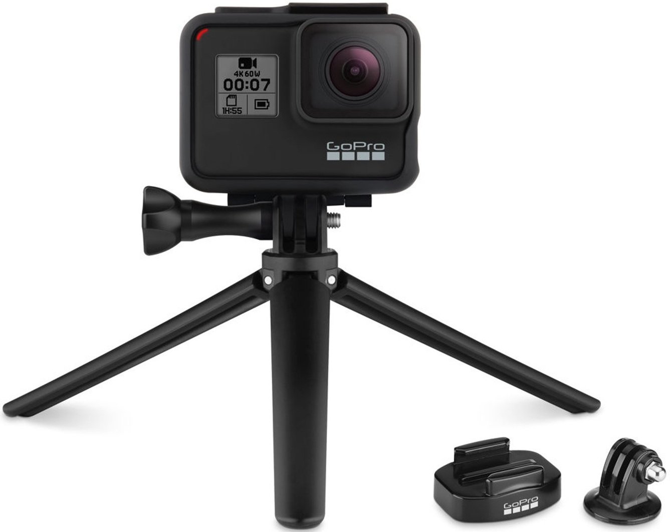 GoPro Tripod Stativhalterungen mit Mini-Stativ, schwarz