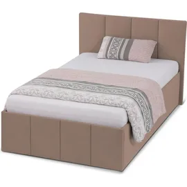 Halmon Schlafkomfort Betten Dalas Sahara 100 x 200 cm H2 Beige