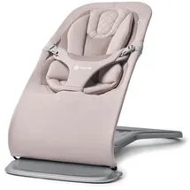 Ergobaby 3-in-1 Evolve Bouncer, Ergonomische Babywippe für Neugeborene ab Geburt bis zum Kleinkind, Babyschaukel mit Neugeboreneneinsatz (2,5 kg - 13,2 kg), Blush Pink