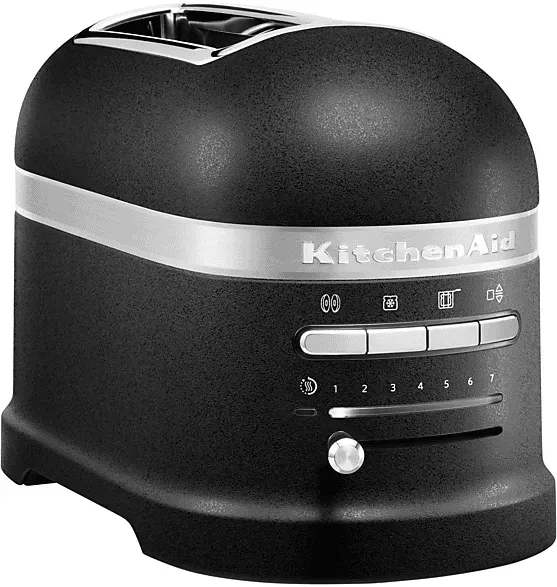 Preisvergleich Produktbild KITCHENAID 5 KMT 2204 Toaster Schwarz (1250 Watt, Schlitze: 2)