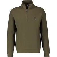 Lerros Sweatshirt »LERROS Sweat-Troyer, Structure« Lerros AGED OLIVE S