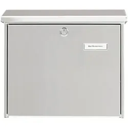 Burg-Wächter Edelstahl-Briefkasten Comfort 3913 Ni