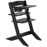 Geuther Kinderstuhl Kinderhochstuhl NALA mit Tisch schwarz