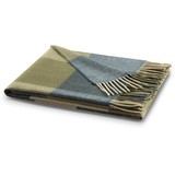 BIEDERLACK Check green, mit klassischem Karomuster, Kuscheldecke