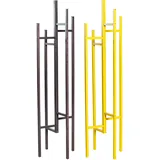 Andas Garderobenständer Andas 47 x 175 x 47 cm Gelb
