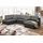 Home Affaire Wohnlandschaft "Föhr U-Form", grau (hellgrau), B:310cm H:75cm T:200cm, 100% Polyester PRIMABELLE/Webstoff;100% Polyester Melrose/Struktur grob;100% Polyester Luxus-Microfaser/Struktur, Sofas, Wohnlandschaft, wahlweise mit Bettfunktion, Topseller
