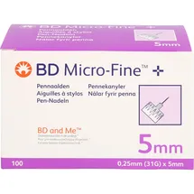 Diaprax BD Micro Fine+ Pen Nadeln 0.25x5mm