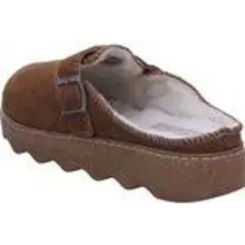 ROHDE Damen, Frauen, Hausschuhe,warm gefüttert,verbandschuhe,therapieschuhe,Klett-Hausschuhe,Cuoio,40 EU / 6.5 UK - 40 EU