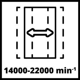 Einhell Akku-Schwingschleifer TE-OS 18/230 Li Solo