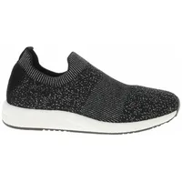 CAPRICE Damen 9-9-24703-28 Sneaker, Black Knit, 39 EU