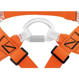 Petzl Superavanti Klettergurt Orange/Schwarz