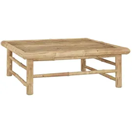 vidaXL Gartentisch 65 x 65 x 30 cm Braun/Weiß