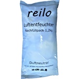 3x 1,2kg reilo Nachfüllpack mit Raum- / Luftentfeuchter Granulat im Vliesbeutel