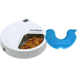 Karlie Cat Mate Futterautomat für Katzen – White - One Size