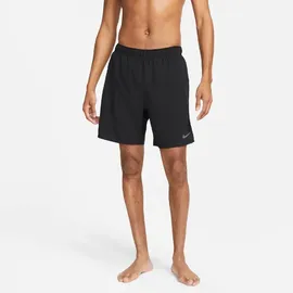 Nike Dri-FIT Challenger 7" 2in1 Laufshorts Herren 010 black/black/black/reflective silv M