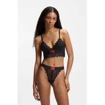 Hugo BH mit Label-Detail, Black, XS