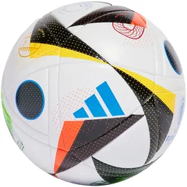 adidas EURO 2024 LGE Fussballliebe Fußball in white-black-glory blue, 4