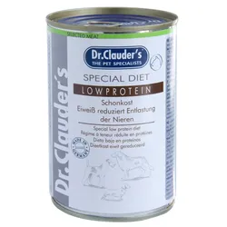 Dr. Clauder's Special Diet Low Protein 400g Dosen Hundenassfutter Low Protein 6x400g