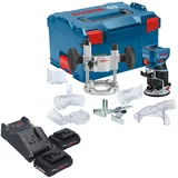 Bosch GKF 18V-8 inkl. 2x Akku 4,0 Ah + Ladegerät + L-Boxx