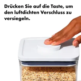 Oxo Frischhaltedose rechteckig transparent 0,6 l