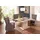 exxpo - sofa fashion Hochlehnsessel Costa Kunstleder 52 x 95 x 71 cm Braun mit Rollen