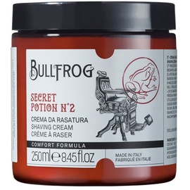 BULLFROG Secret Potion N.2 Shaving Cream Comfort Rasiercreme 250 ml