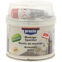 PRESTO 443541 styrolfrei 250 g Montagespachtel 250g, hell-Ocker
