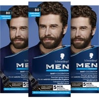 Men Perfect Schwarzkopf Men Perfect Bart-Coloration 80 Natur Schwarz-Braun