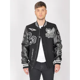 Top Gun Collegejacke schwarz 3XL