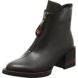 2GO FASHION Stiefelette Schwarz - Rot/Schwarz - 40 EU 40 EU