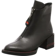 2GO FASHION Stiefelette Schwarz - Rot/Schwarz - 40 EU 40 EU