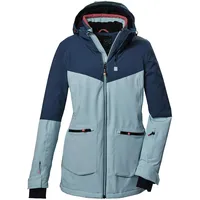 KILLTEC Damen Skijacke/Funktionsjacke mit Kapuze, Schneefang und Unterarmventilation KSW