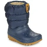 Crocs Moonboots Classic Neo Puff Boot K in Blau, 38 / 39