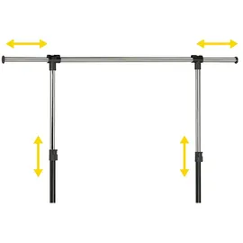 Unilux Garderobenständer EXTEND Schwarz