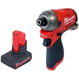 Milwaukee M12 FQID-501 Akku Schlagschrauber 12 V 50 Nm 1/4" Brushless + 1x Akku 5,0 Ah - ohne Ladegerät