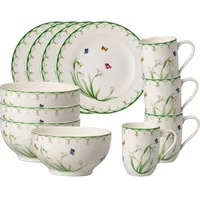 Villeroy & Boch Colourful Spring Frühstücks-Set 12-tlg. bunt